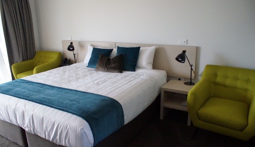 Estudio Deluxe, 1 cama de matrimonio grande, accesible para personas con discapacidad