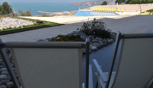 Habitación con 1 cama doble o 2 individuales, vistas al mar