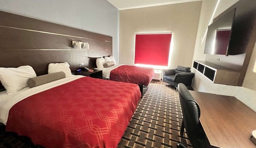 Habitación estándar, 2 camas de matrimonio, no fumadores