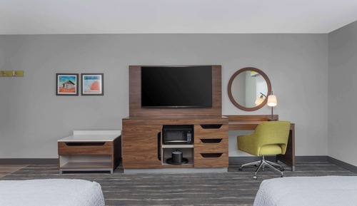 Habitación, 2 camas de matrimonio, accesible para personas con discapacidad, no fumadores