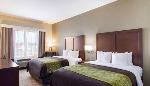 Habitación estándar, 2 camas de matrimonio, no fumadores