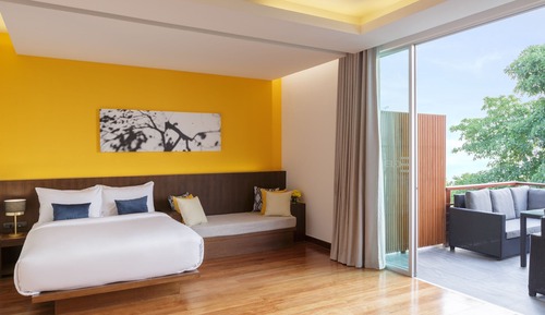 Suite ejecutiva, vistas al mar