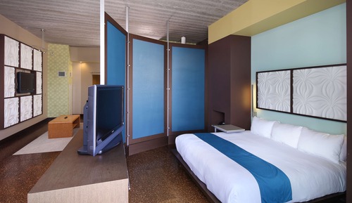 Suite estudio Deluxe, 1 cama de matrimonio grande, balcón