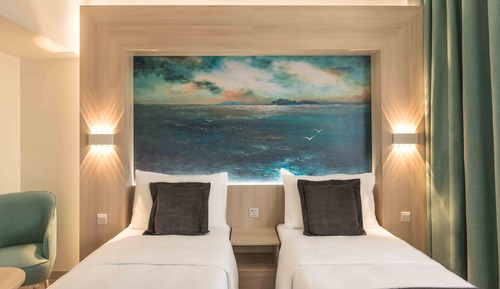 Habitación estándar con 1 cama doble o 2 individuales
