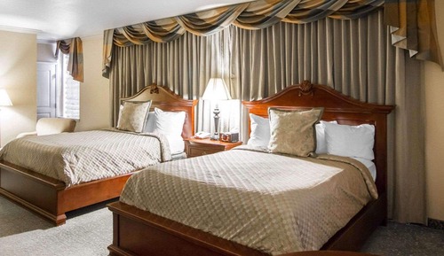 Habitación estándar, 2 camas de matrimonio, no fumadores, frigorífico