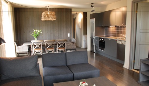 Suite ejecutiva, varias camas