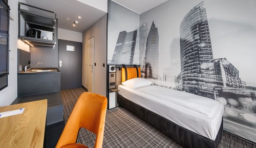 Urban Einzelzimmer mit Kitchenette