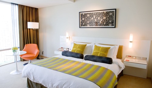 Habitación superior, 1 cama de matrimonio grande