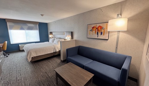 Suite, 1 cama de matrimonio grande con sofá cama