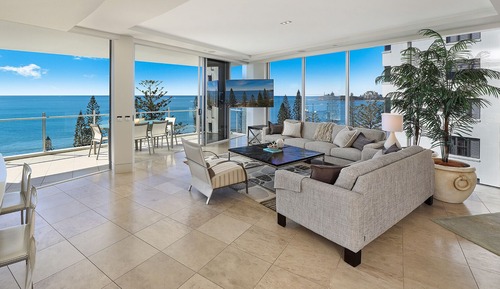 Apartamento Deluxe, 4 habitaciones, vistas al mar