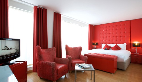Habitación Premium doble, 1 cama de matrimonio grande, balcón, vistas a la ciudad