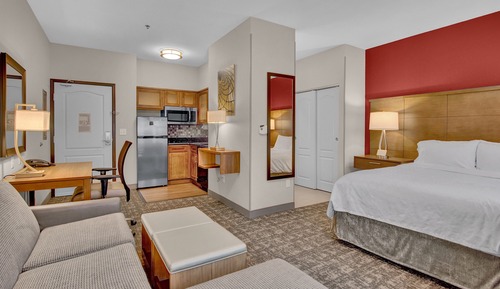 Suite estudio, 1 cama de matrimonio, bañera accesible, cocina (Communications, Access Tub)