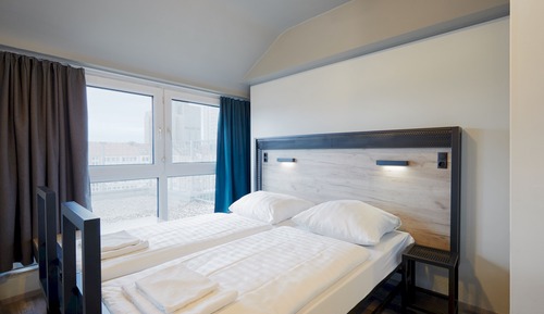 Habitación estándar con 1 cama doble o 2 individuales, 2 camas individuales