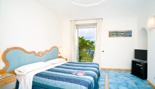 Habitación superior, balcón, vistas al mar