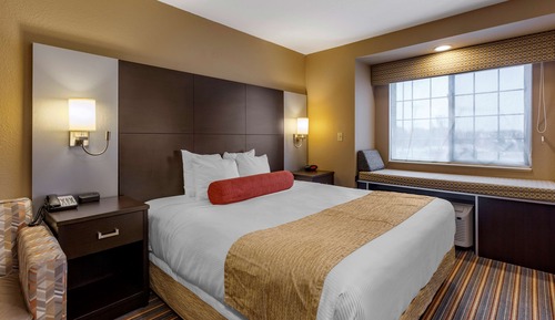 Suite, 1 cama de matrimonio grande, no fumadores, frigorífico y microondas (with Sofabed)