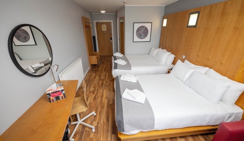 Habitación estándar, 2 camas dobles
