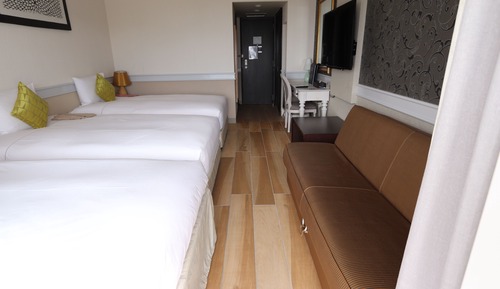 Habitación estándar con 2 camas individuales, no fumadores (Garden, up to 5 people)