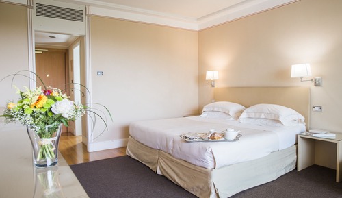 Habitación estándar doble, vistas al jardín