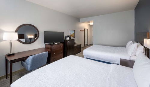 Habitación, 2 camas de matrimonio, accesible para personas con discapacidad, no fumadores