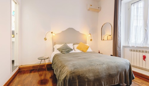 Habitación Deluxe con 1 cama doble o 2 individuales, baño privado