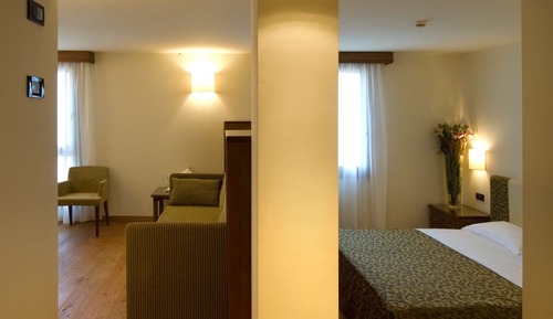 Suite junior, vistas al parque