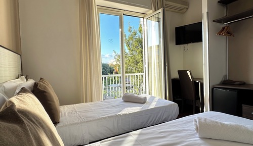 Habitación superior, balcón