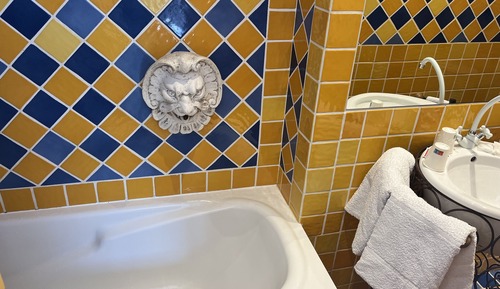 Habitación económica, baño privado, vistas al jardín (n° 8 )
