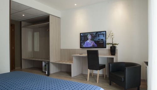 Habitación con 1 cama doble o 2 individuales