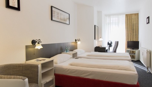 Habitación con 1 cama doble o 2 individuales