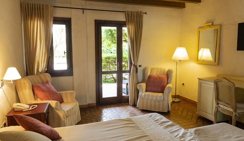 Suite junior, terraza