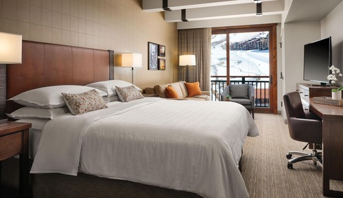 Estudio, 1 cama de matrimonio grande con sofá cama (B)