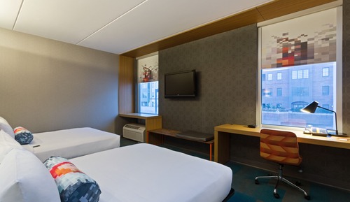 aloft, Habitación, 2 camas de matrimonio