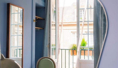 Habitación doble, balcón