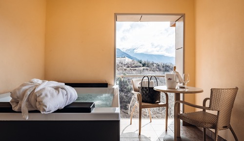 Suite junior, bañera de hidromasaje