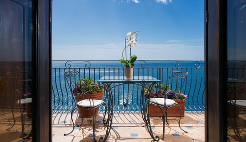 Habitación doble superior, balcón, vistas al mar