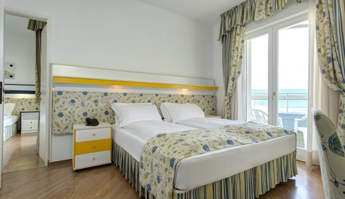 Habitación Deluxe, 2 habitaciones, habitaciones comunicadas, vistas al mar