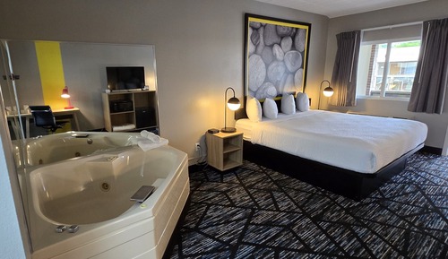 Habitación Deluxe, 1 cama de matrimonio grande, no fumadores, bañera de hidromasaje