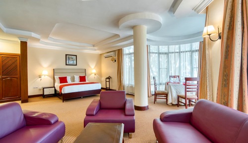 Suite estudio ejecutiva, 1 cama de matrimonio grande