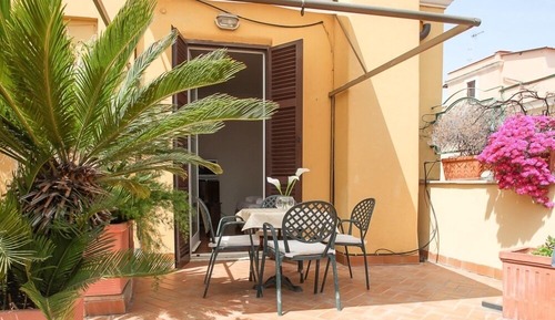 Suite junior, terraza