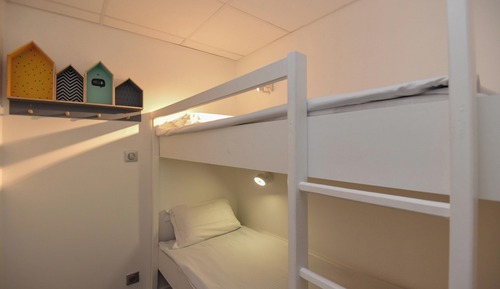 Habitación familiar, balcón