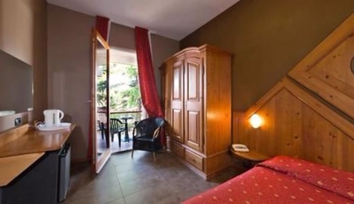 Habitación económica doble, balcón