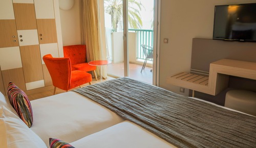 Habitación con 1 cama doble o 2 individuales