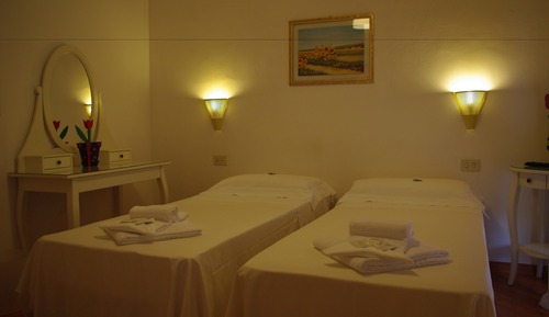 Habitación estándar con 1 cama doble o 2 individuales