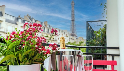Chambre Superieure Balcon Tour Eiffel