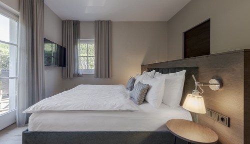 Habitación doble, vistas al jardín