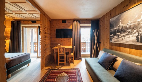 Suite junior, 1 cama de matrimonio, balcón