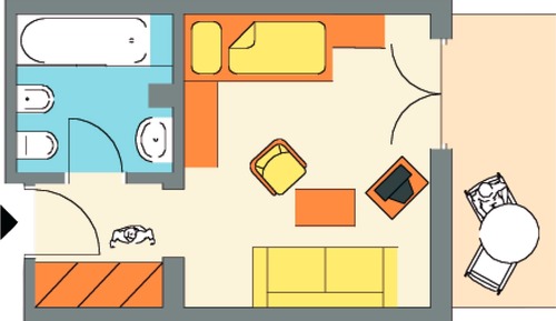 Habitación individual Confort