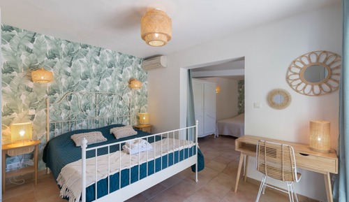 Suite familiar, vistas al jardín