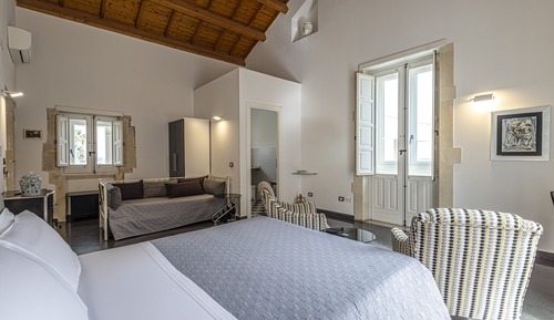 Suite, balcón, vistas al mar