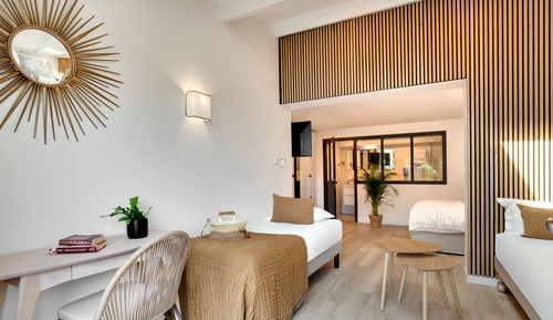 Habitación familiar, terraza